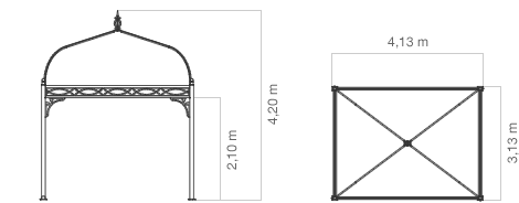 Pavillon 3x3