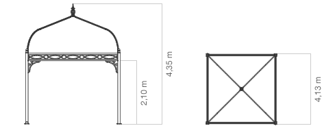 Pavillon 3x3