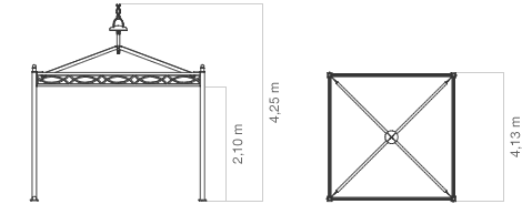 Pavillon 3x3